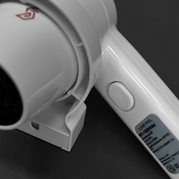 Фен для волос настенный Meyvel MF1-1300 (White) - фото 7