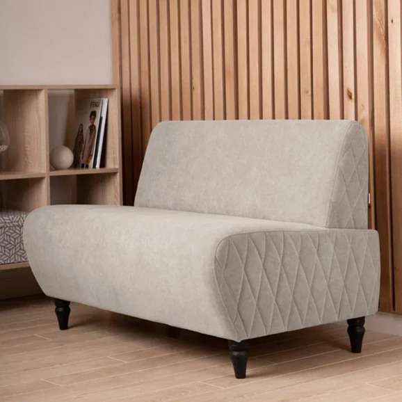 Диван Лотик, велюр, бежевый - фото 5