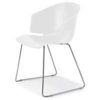 Настоящее фото товара Кресло пластиковое Форта, белый, произведённого компанией ChiedoCover