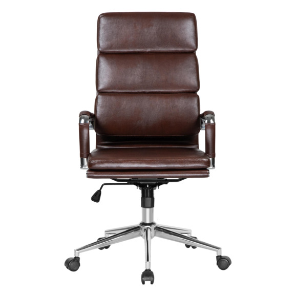 Офисное кресло для руководителей Арнольд, коричневый - фото 6