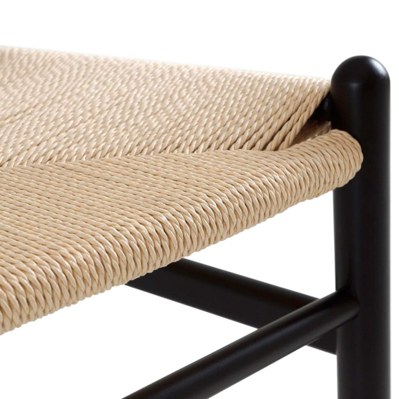 Стул Monk stick, черный, бежевый - фото 8