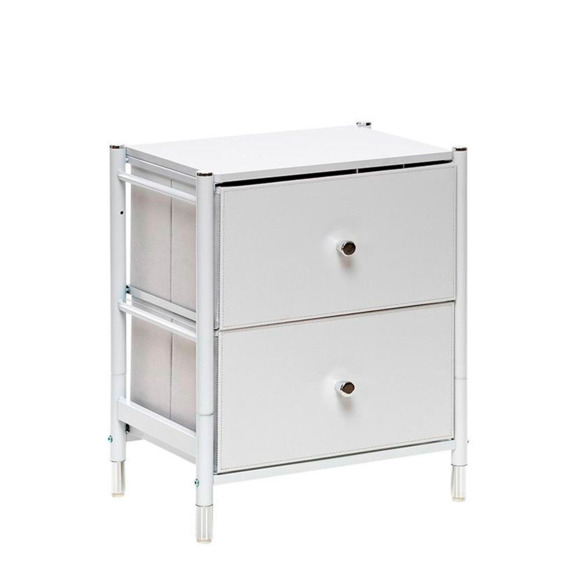 Комод Riva, 2 ящика, белый Комод Riva, 2 ящика, белый - фото 1