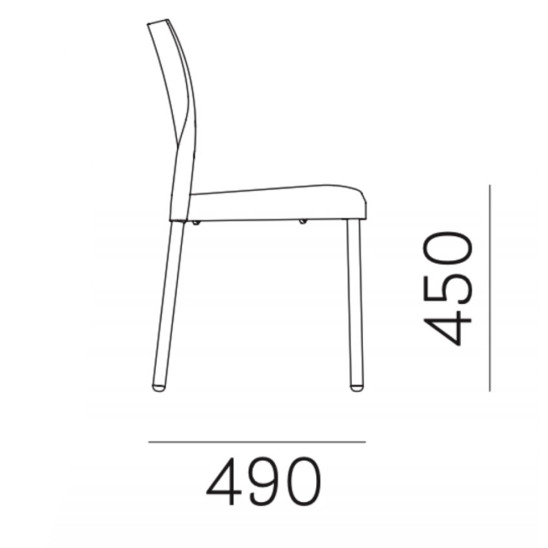 Кресло пластиковое Итинос, коричневый - фото 6