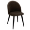 Настоящее фото товара Стул Солар, велюр Вива 6, ножки металл черный муар, произведённого компанией ChiedoCover