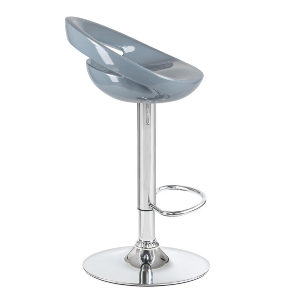 Стул барный ДИСКО, серый Стул барный ДИСКО, серый - фото 3