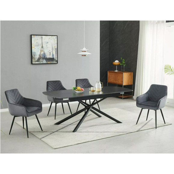 Стол обеденный Insulation, черный - фото 2