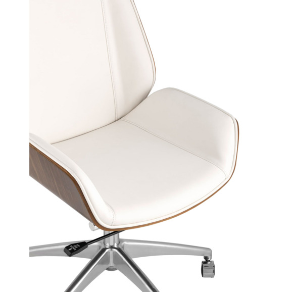 Кресло руководителя TopChairs Crown молочное Кресло руководителя TopChairs Crown молочное - фото 6