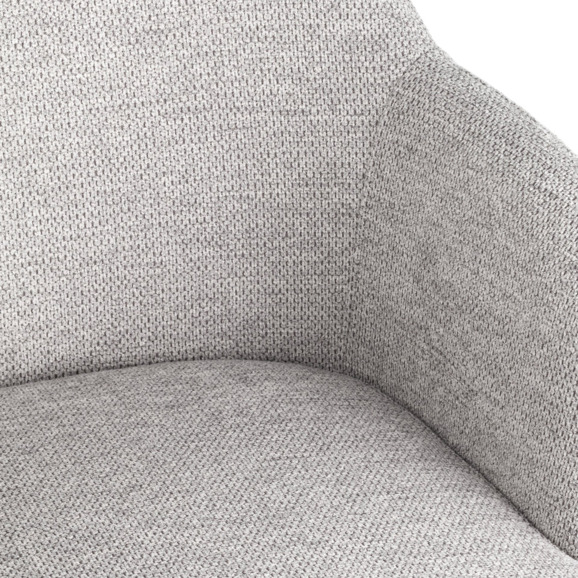 Стул обеденный Katys, светло-серый, рогожка - фото 8