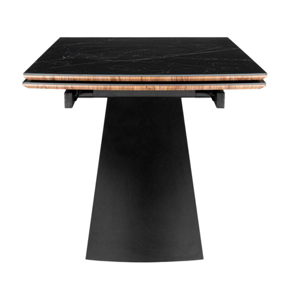 Керамический стол Симмонс 180(260)x90 shakespeare black / черный - фото 3