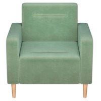 Фотография товара Кресло Папилла, велюр, оливковый от компании ChiedoCover.