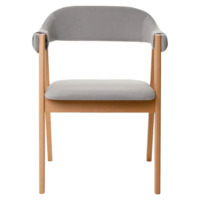 Фотография товара Полукресло Дольче, велюр Велютто 52, каркас бук от компании ChiedoCover.