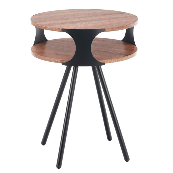 Столик журнальный Myth, черный, дуб сонома Столик журнальный Myth, черный, дуб сонома - фото 1