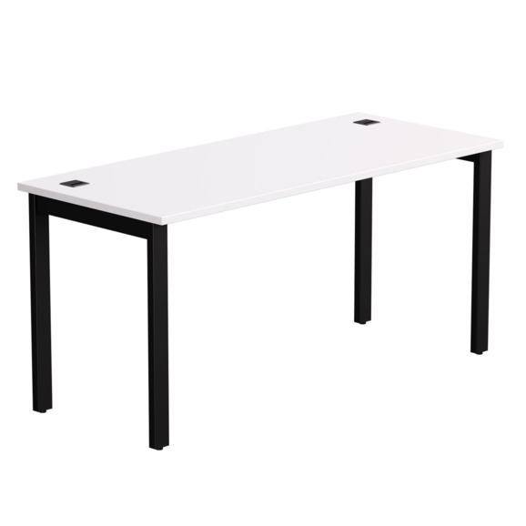 Стол прямой на металлокаркасе, опоры 90гр, 1580х670х755 - фото 5