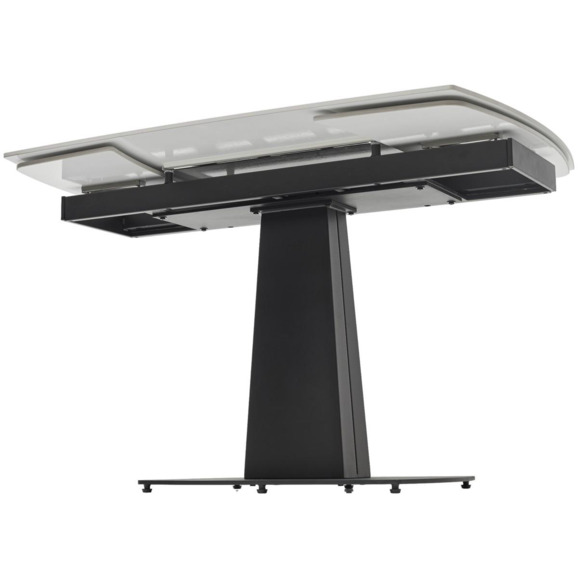 Стол BALDE 140 MATT WHITE MARBLE SOLID CERAMIC / BLACK - фото 8