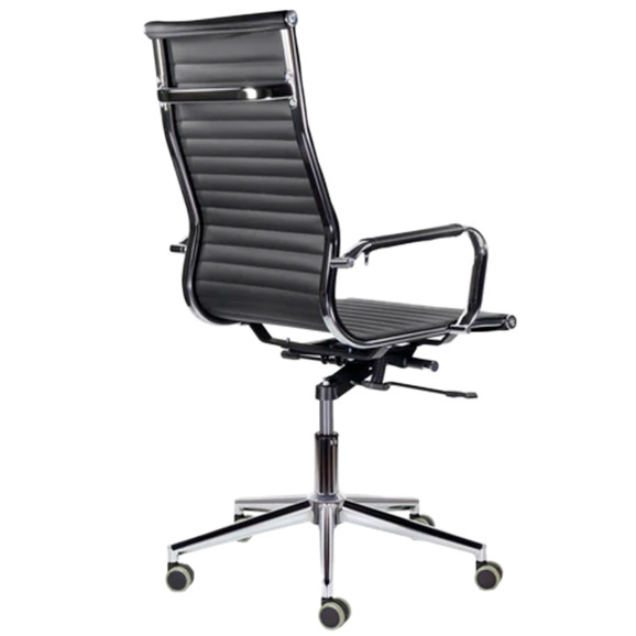 Кресло офисное Фаст, черный - фото 4