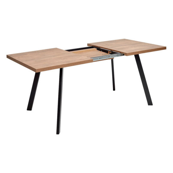 Стол Brick M 120, Дуб Канзас/ черный Стол Brick M 120, Дуб Канзас/ черный - фото 3
