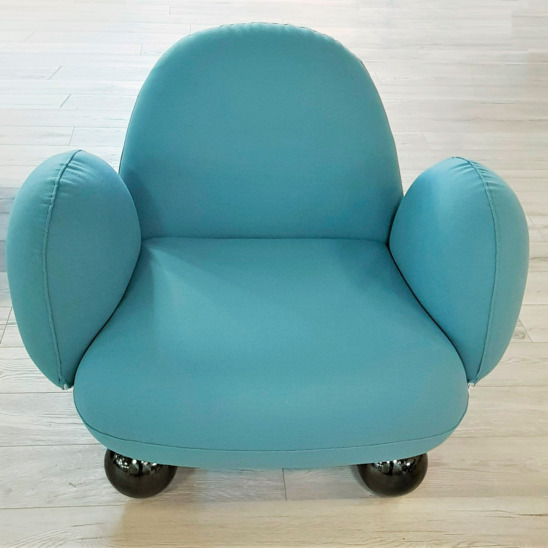 Кресло Oppo, синий - фото 2