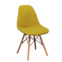 Настоящее фото товара Чехол Е07 на стул Eames, горчичный, произведённого компанией ChiedoCover