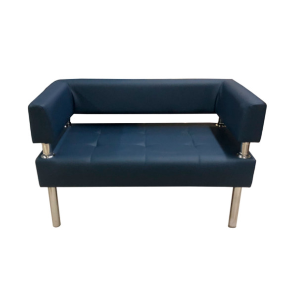 Диван Сантур двухместный, темно-синий - фото 5