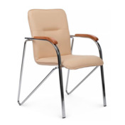 Фотография товара Стул Самба с деревянными подлокотниками, бежевый от компании ChiedoCover.