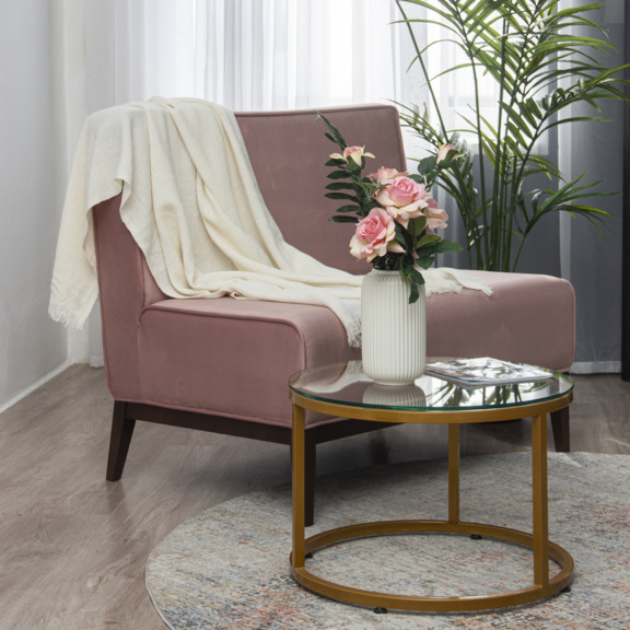 Фотография в интерьере товара Диван Neo каркас из массива бука, велюр от компании ChiedoCover.