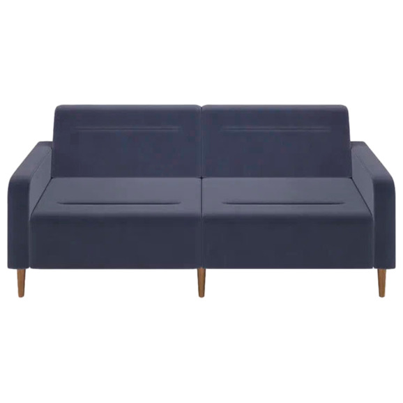 Диван Папилла, велюр, 182 см, серый Диван Папилла, велюр, 182 см, серый - фото 2