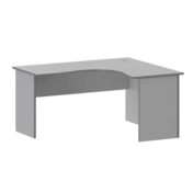 Фотография товара Стол компактный правый, серый, 140*120 от компании ChiedoCover.