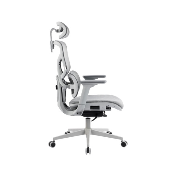 Эргономичное кресло Альфа Грэй, сетка, серый Эргономичное кресло Альфа Грэй, сетка, серый - фото 3