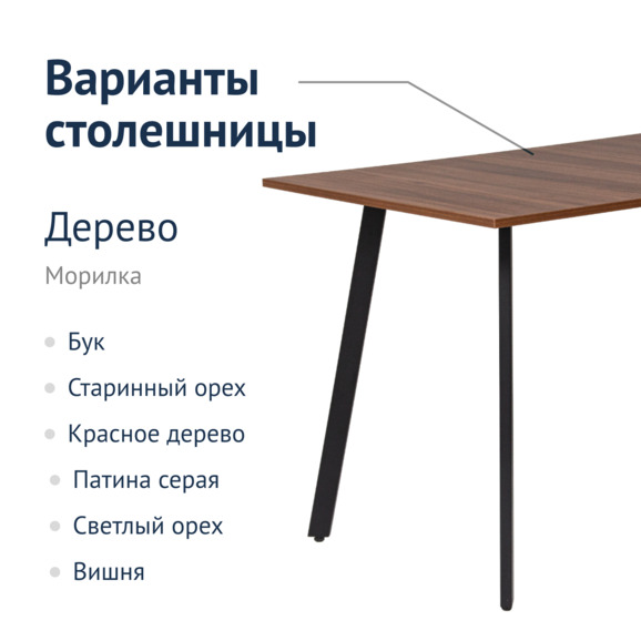 Стол лофт Ray HPL - фото 5