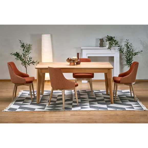 Стол обеденный Integer, раскладной, дуб Стол обеденный Integer, раскладной, дуб - фото 8