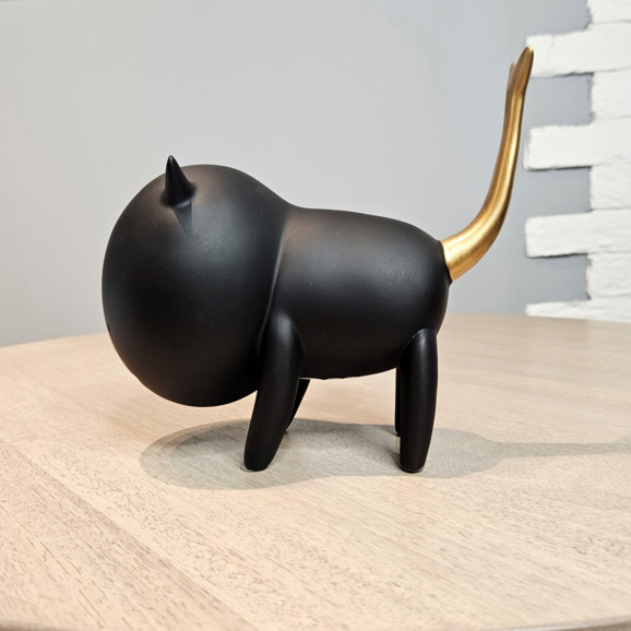 Статуэтка Simulation cat black - фото 5