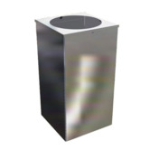 Фотография товара Квадратная урна для мусора Квадро-26 от компании ChiedoCover.