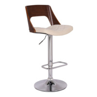 Настоящее фото товара Барный стул Барвик светлый, произведённого компанией ChiedoCover
