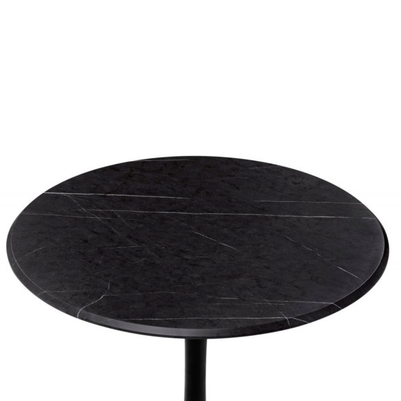 Тулип 90х73 мрамор черный / черный Тулип 90х73 мрамор черный / черный - фото 3