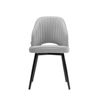 Фотография Стул на металлокаркасе Брейния velutto 52 / черный Фотография товара Стул на металлокаркасе Брейния velutto 52 / черный от компании ChiedoCover.