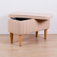 Фотография товара Банкетка Nootropic, с ящиком, бежевый от компании ChiedoCover.