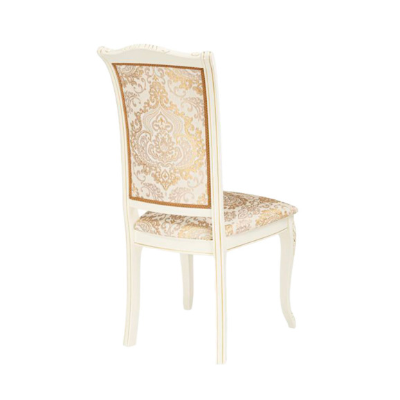 Деревянный стул Керия слоновая кость / золото патина - фото 4