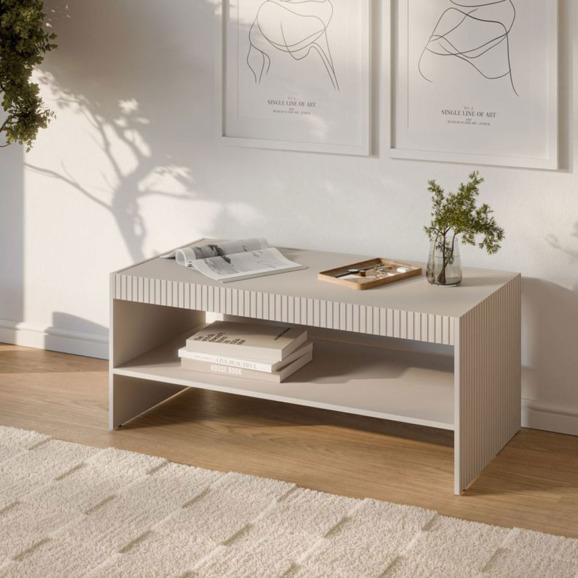 Стол журнальный Vogue, кашемир, черный - фото 2