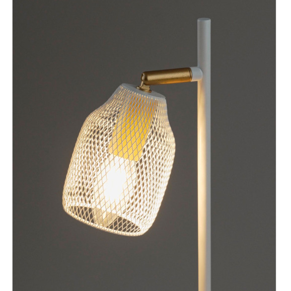 Лампа настольная Кимбл Адалина, белая - фото 6