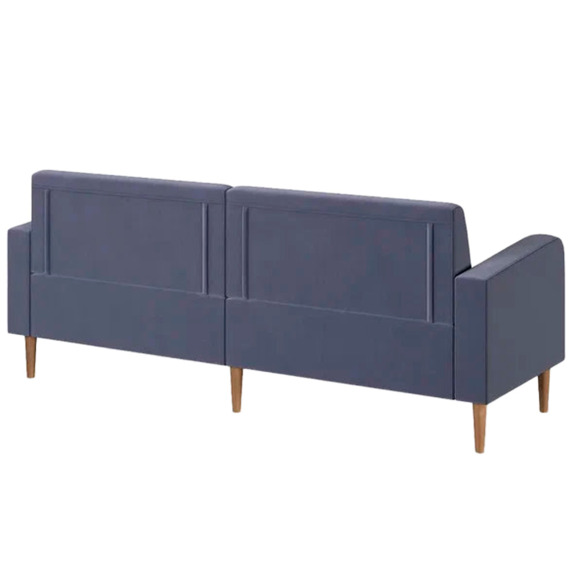 Диван Папилла, велюр, 182 см, серый Диван Папилла, велюр, 182 см, серый - фото 3