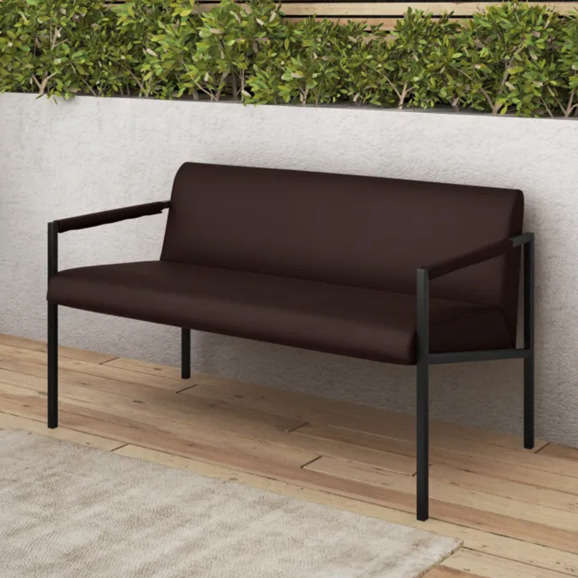 Диван Номик, уличная ткань, коричневый - фото 3