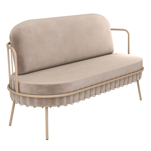 Диван Rose, бежевый - фото 1