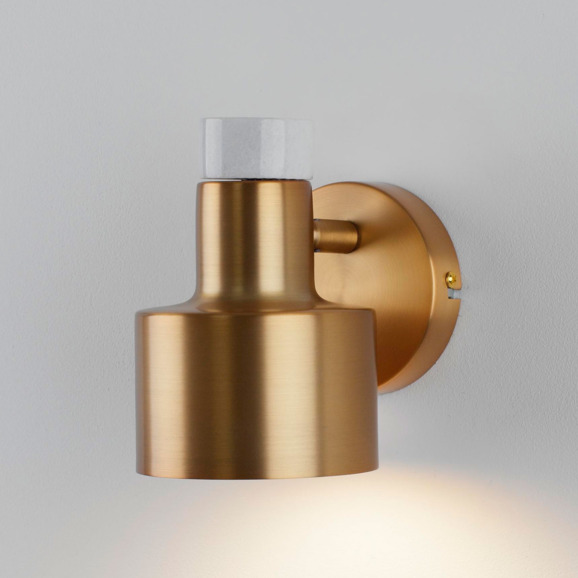 Светильник настенный Ноа Голди, белый - фото 4