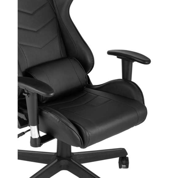 Кресло игровое TopChairs Panamera черное - фото 4