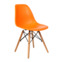 Настоящее фото товара Стул Eames оранжевый, произведённого компанией ChiedoCover