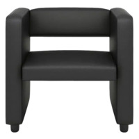 Фотография Кресло Тепал, экокожа, черный Фотография товара Кресло Тепал, экокожа, черный от компании ChiedoCover.