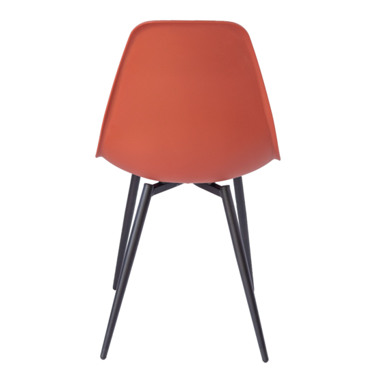 СТУЛ EAMES 25 Р ТЕРРАКОТОВЫЙ - фото 5