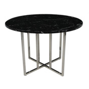 Фотография товара Стол обеденный Baristel, черный мрамор от компании ChiedoCover.