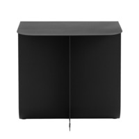 Фотография Столик журнальный Laura, металл, черный Фотография товара Столик журнальный Laura, металл, черный от компании ChiedoCover.