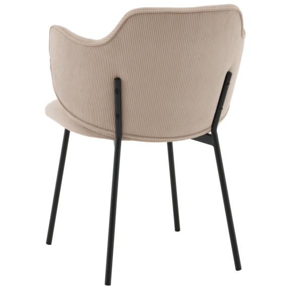 Стул Джиннет NEW, велюр, бежевый - фото 5